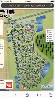 Resort layout