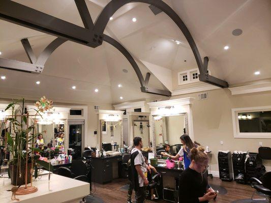 Located in a beautifully restored historical landmark, home of the gorgeous Ricca Donna Salon