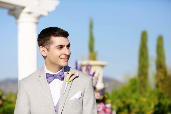 Our first look was down the aisle - we asked for this shot and they got it!