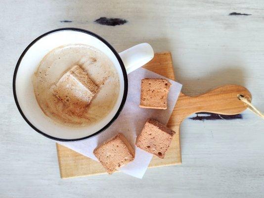 Coffee flavored marshmallows!