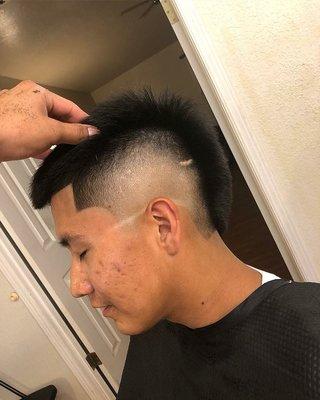 Burst fade