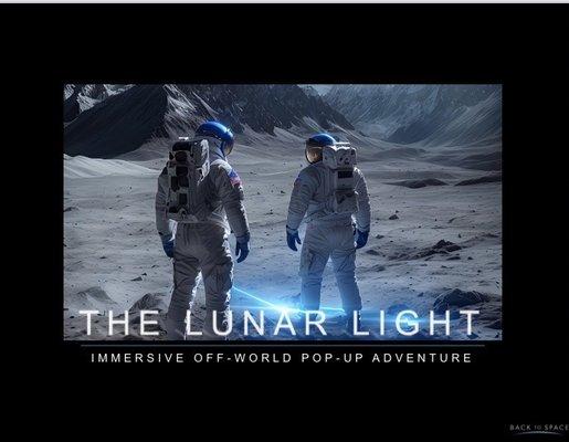 Really excited about the mixed reality Lunar Light Immersive Off-World Pop-Up Adventure