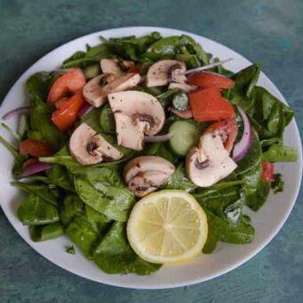 Spinach salad