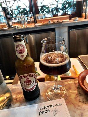 La Ross's Birra Moretti