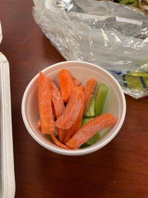 Carrots and celery