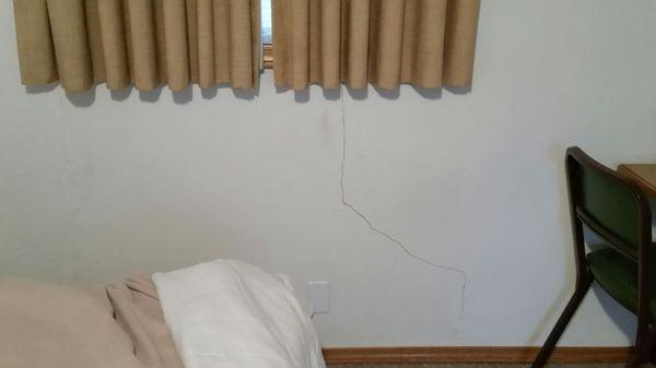 Crack in the wall