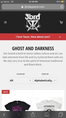 This is Jbrd and their affiliate Ghost and Darkness on the website. G & D said it's 'not their brand'