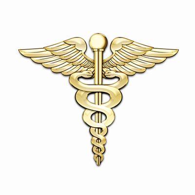 Medical Corps Insignia designed for our gallery display currently on display in the main hallway, Army Medical Department Museum.