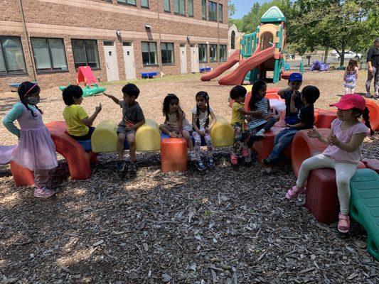 Natural Playground at Hillsborough Daycare