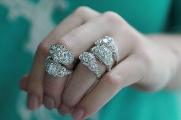 Kim International Diamond Engagment rings.