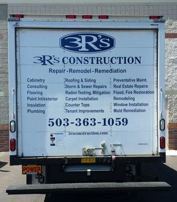 Give 3Rs Construction & Remodeling a call today! 503-363-1059