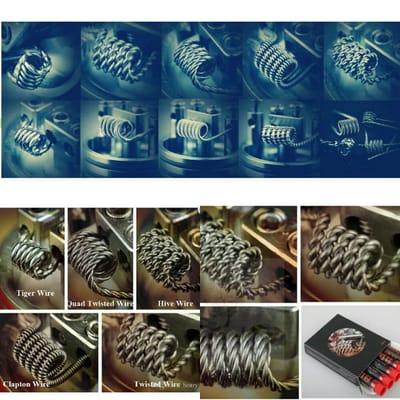 Tired of wrapping coils? Check out Wotofo's prewrapped coils.