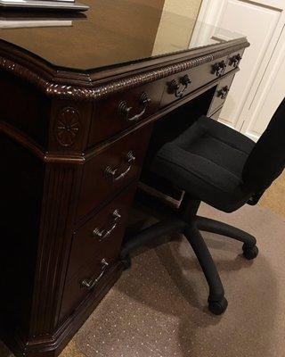 Beautiful Hooker desk. Thanks Bobby!