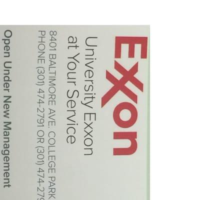 University Exxon