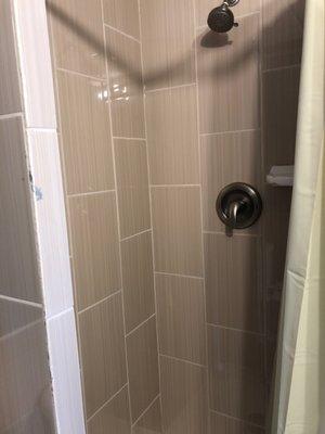 Brand new showers