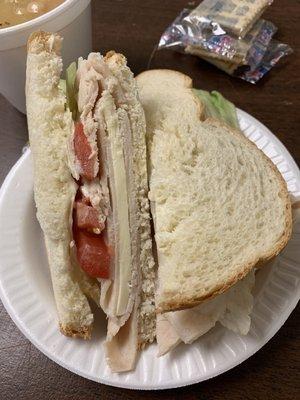 Turkey sandwich