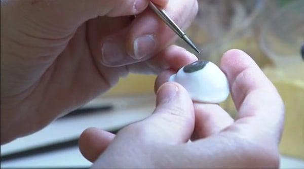 Placing the Iris on a Prosthetic