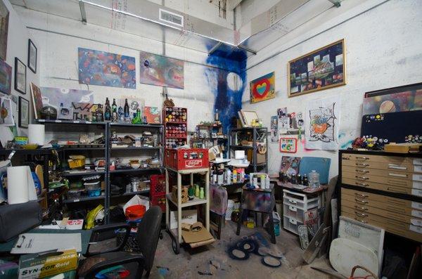 one of the artist studios