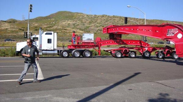 Piazza Trucking , shipping 150K Radioactive Reactor Coolant Pump from San Onofre Nuc Gen