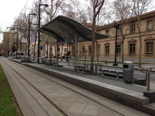 VTA Light Rail - St. James Park Station