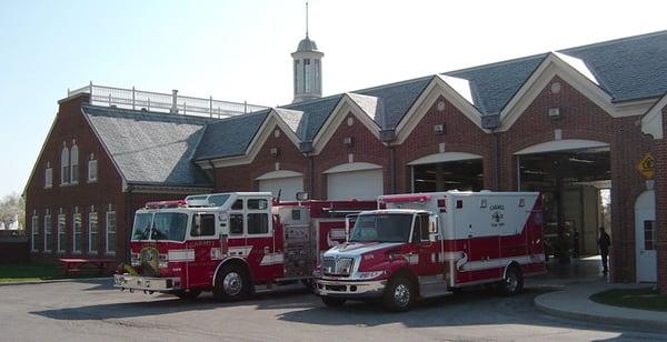 Carmel Indiana Fire Department Main Station at Civic Center