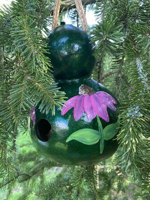 Gourd birdhouse