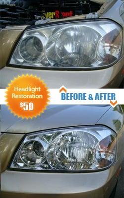 Headlight restoration