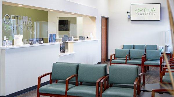 Patients waiting area.