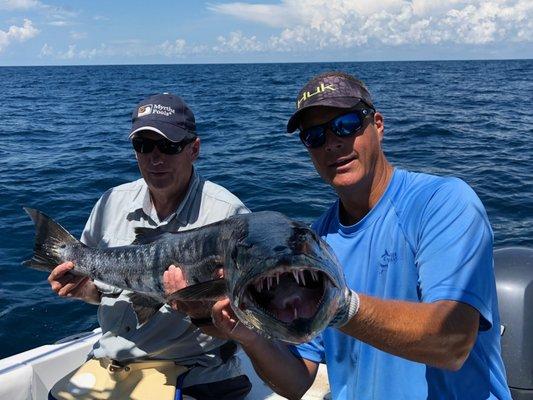 5 foot Barracuda with David Basel Charter