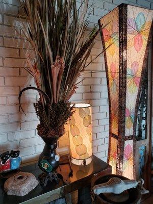 Beautiful floor and desk lamp for sale.