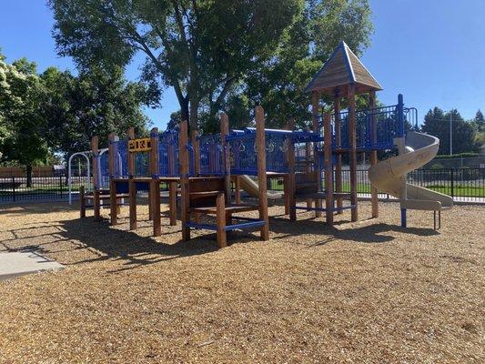 Full view of the playground.