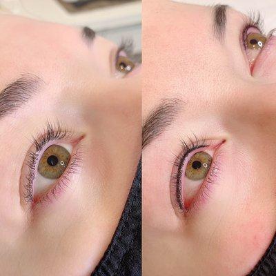 Permanent eyeliner micro pigmentation