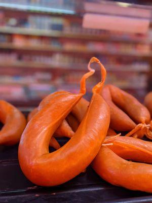 Farinheira, a flour-based sausage.