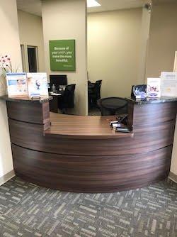 Warrington Smile Exchange Reception Desk