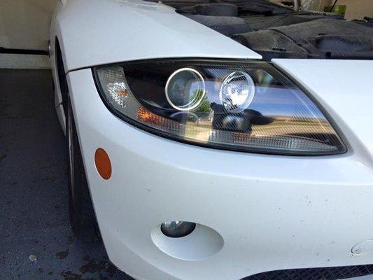 Headlights restoration  after