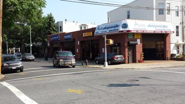 Boro Park Auto Diagnostics on the corner of 12th Ave and 38th Street.