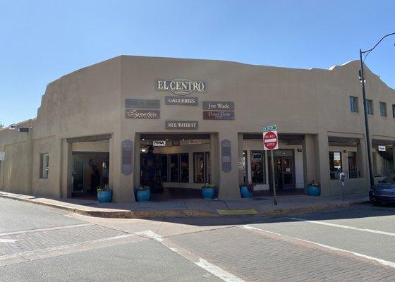 Enter through the front of El Centro building.