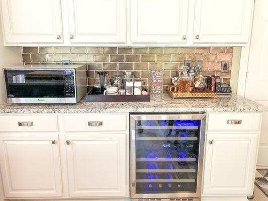 Recent kitchen redesign - visit our blog for the before photos