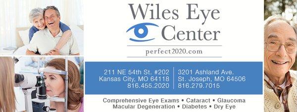 Wiles Eye Center - St. Joseph, MO Clinic (816) 279-7015