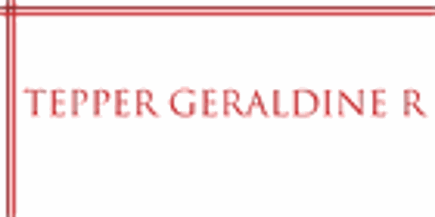 Tepper Geraldine R