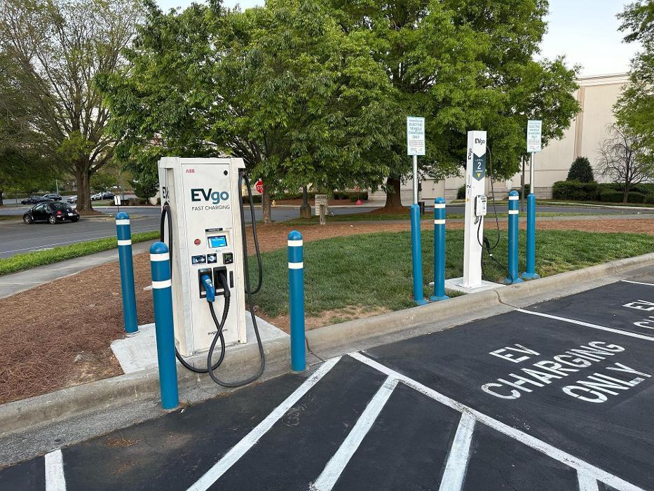 EVgo Car Charging Station