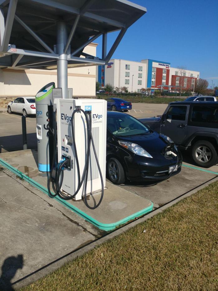 EVgo Car Charging Station