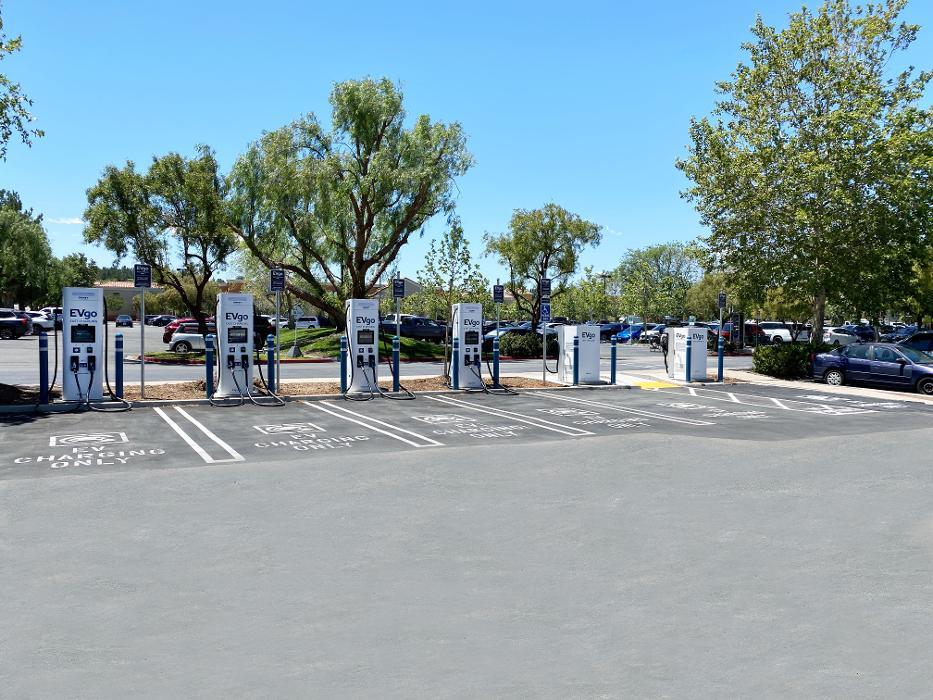 EVgo Car Charging Station