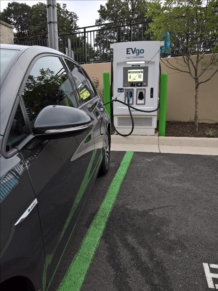 EVgo Car Charging Station