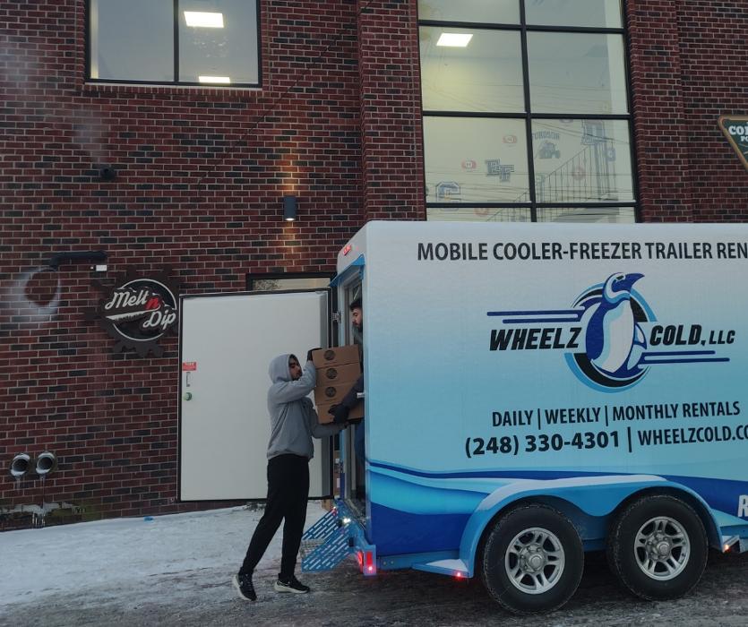 Wheelz Cold - Michigan Mobile Refrigerator Trailer Rentals